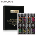 Fragrance Oils Set 8Pcs Gift Box Fruit Aroma Oil for Humidifier Diffuser Candle Soap Making Air Freshener